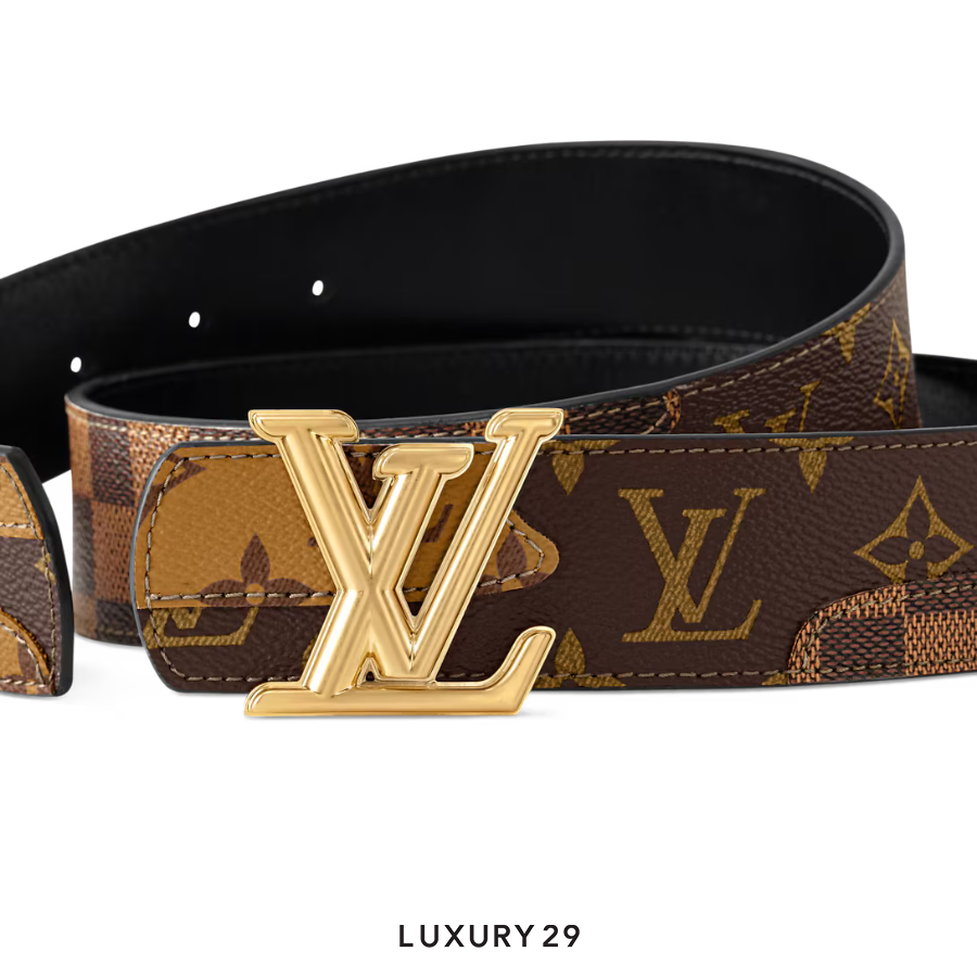 LOUIS VUITTON LV Dimension Monogram Landscape 40mm Reversible Belt LOUIS VUITTON Luxury29
