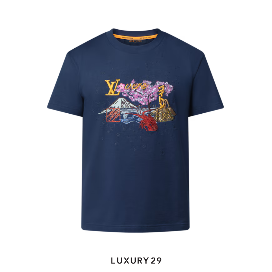 LOUIS VUITTON LV Embroidered T-shirt LOUIS VUITTON