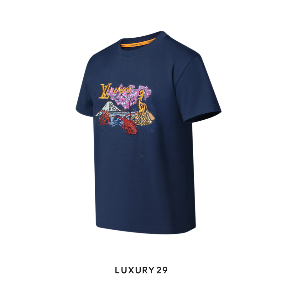 LOUIS VUITTON LV Embroidered T-shirt LOUIS VUITTON