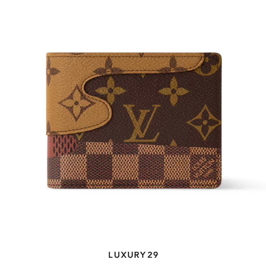 LOUIS VUITTON LV Slender Wallet brown
 Monogram Landscape Canvas LOUIS VUITTON