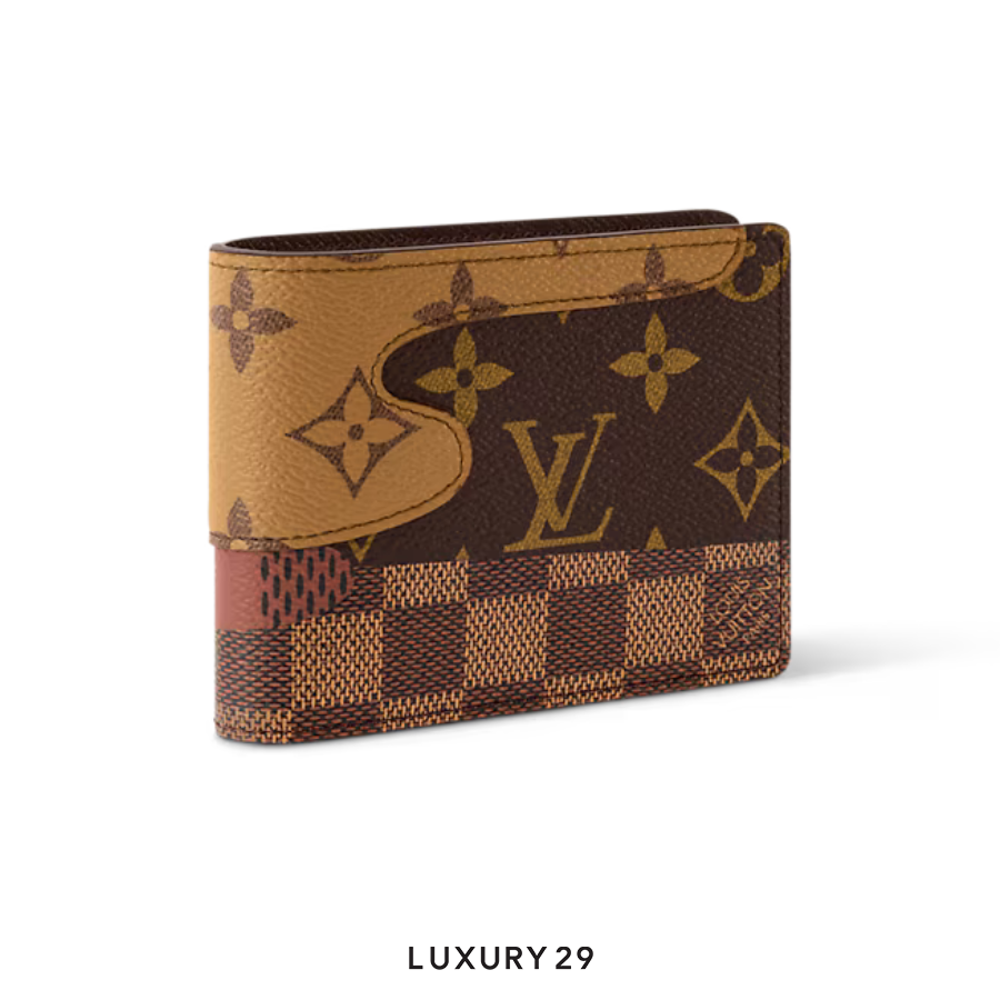 LOUIS VUITTON LV Slender Wallet brown
 Monogram Landscape Canvas LOUIS VUITTON