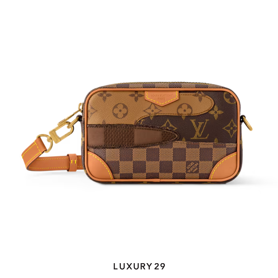 LOUIS VUITTON LV Trocadero crossbody bag Brown Monogram Landscape Canvas LOUIS VUITTON
