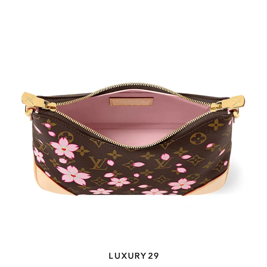 Louis Vuitton LV x TM - Boulogne bag Sakura Brown LOUIS VUITTON