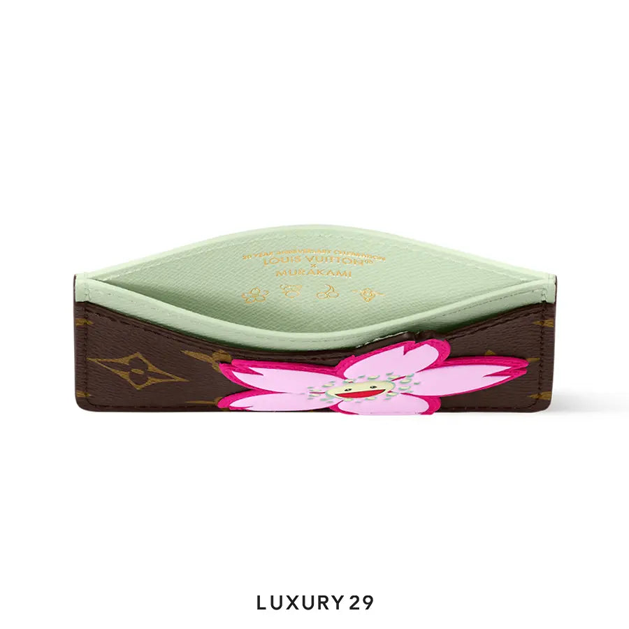 LOUIS VUITTON LV x TM Card Holder Sakura Brown LOUIS VUITTON