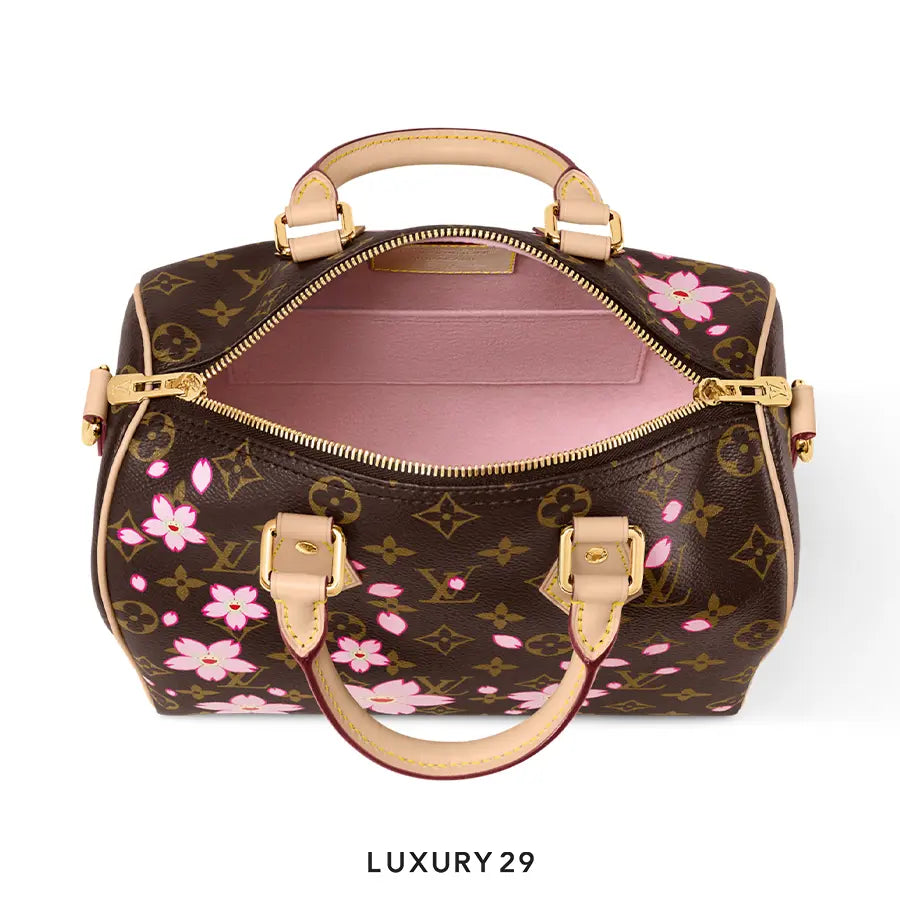 LOUIS VUITTON LV x TM Speedy Bandouliere 25 Sakura Brown LOUIS VUITTON