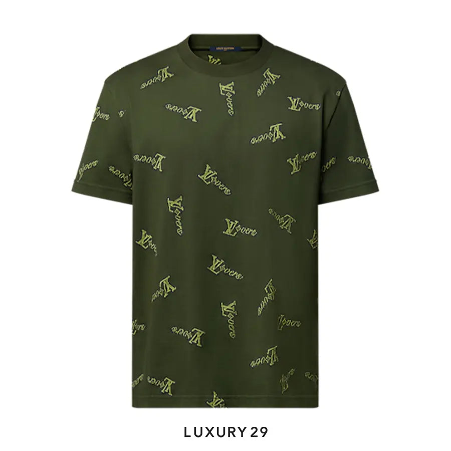 Louis Vuitton LV Jacquard Cotton T-Shirt LOUIS VUITTON Luxury29