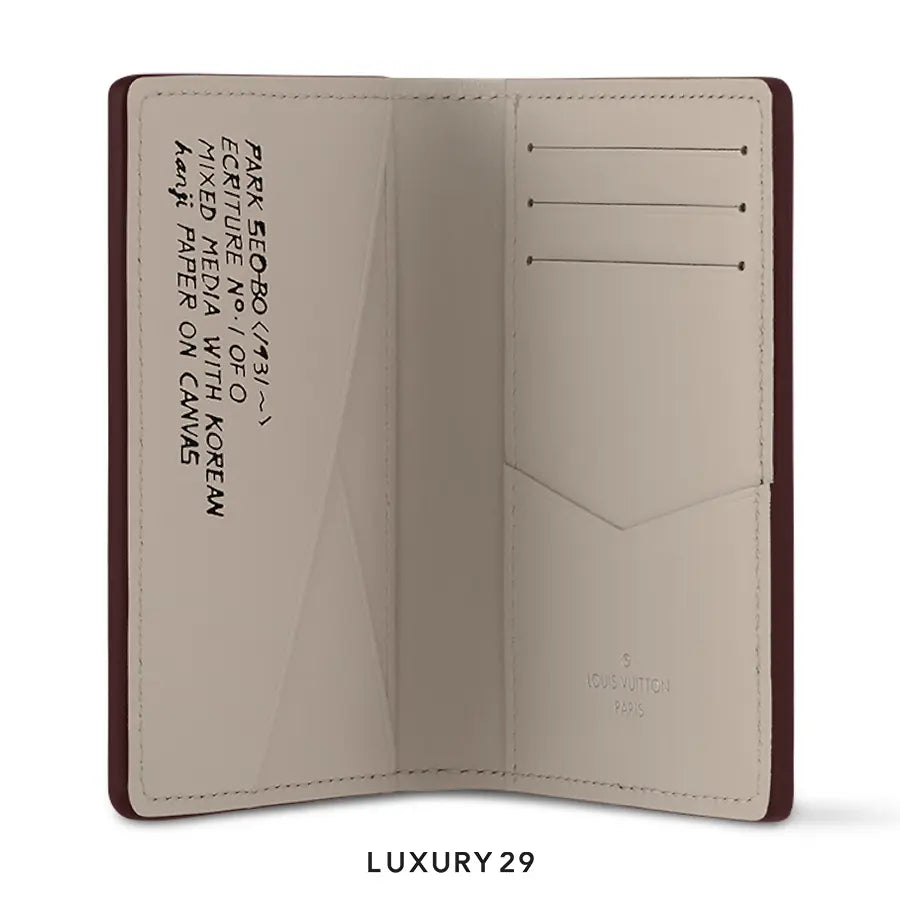 Louis Vuitton LV Pocket Organizer Autumn Maple Red