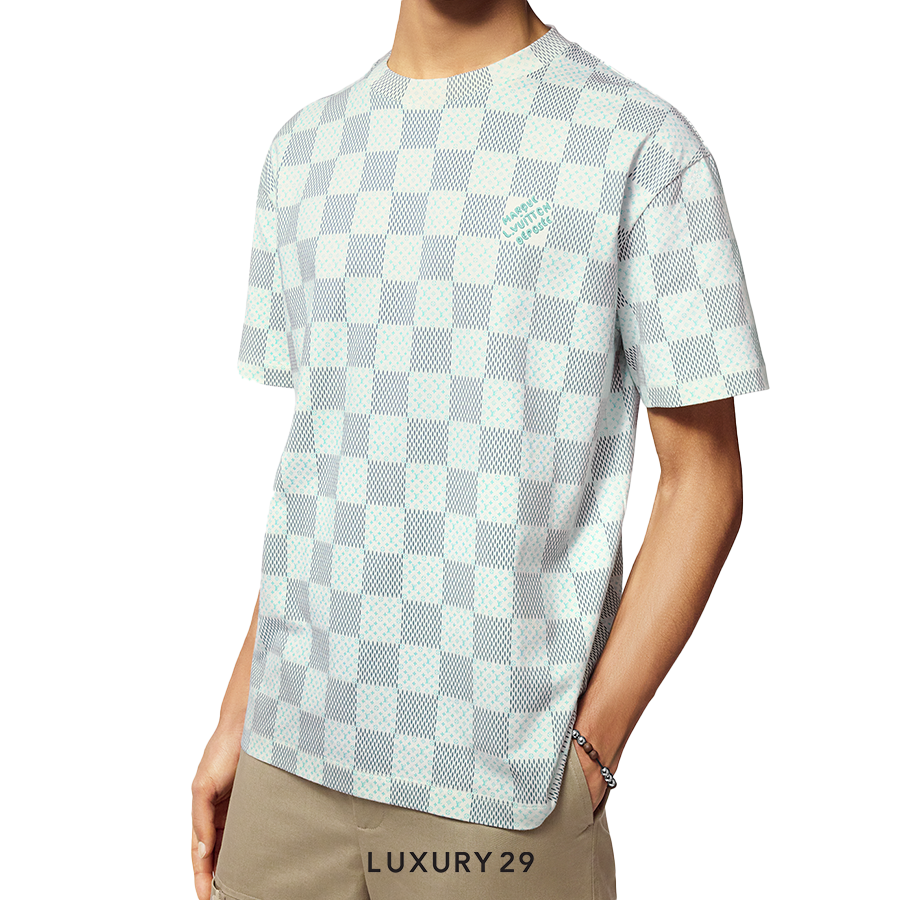 Louis Vuitton LV Printed Short-Sleeved Cotton T-Shirt LOUIS VUITTON