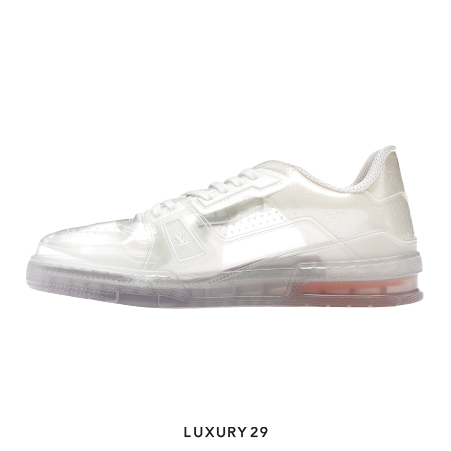 Louis Vuitton LV Trainer Sneakers Pearly Transparent White LOUIS VUITTON