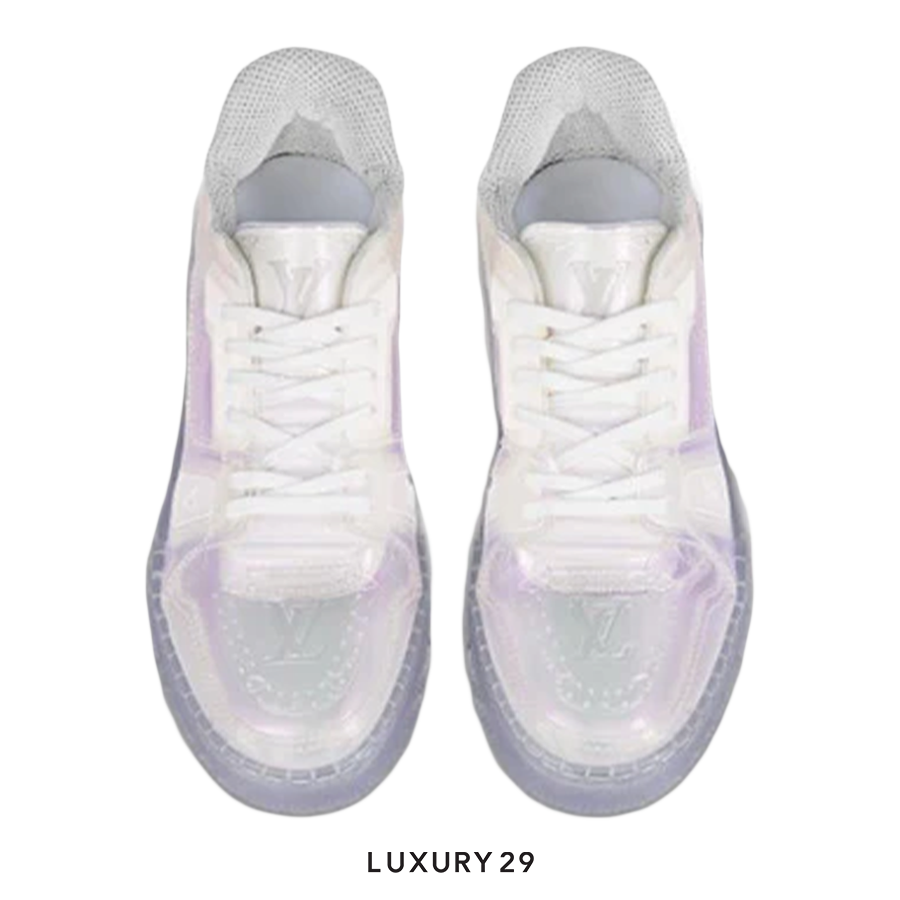 Louis Vuitton LV Trainer Sneakers Pearly Transparent White LOUIS VUITTON