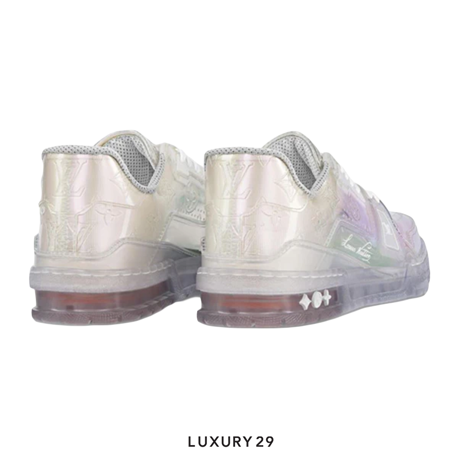 Louis Vuitton LV Trainer Sneakers Pearly Transparent White LOUIS VUITTON