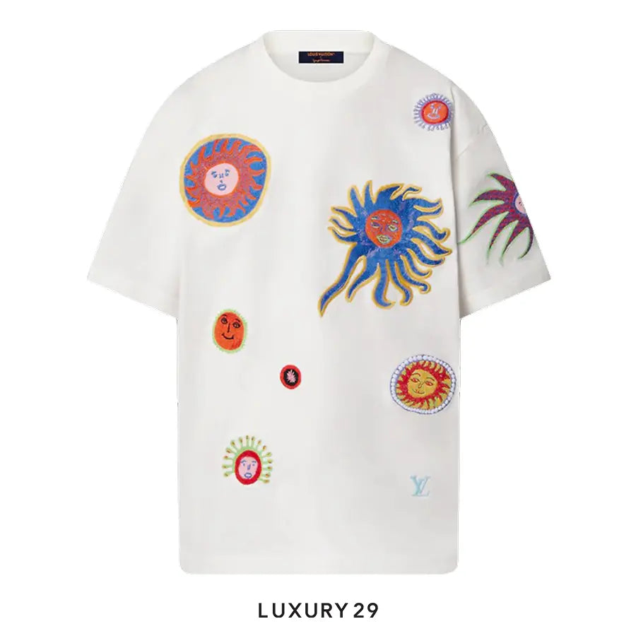 Louis Vuitton LV x YK Embroidered Faces T-Shirt LOUIS VUITTON