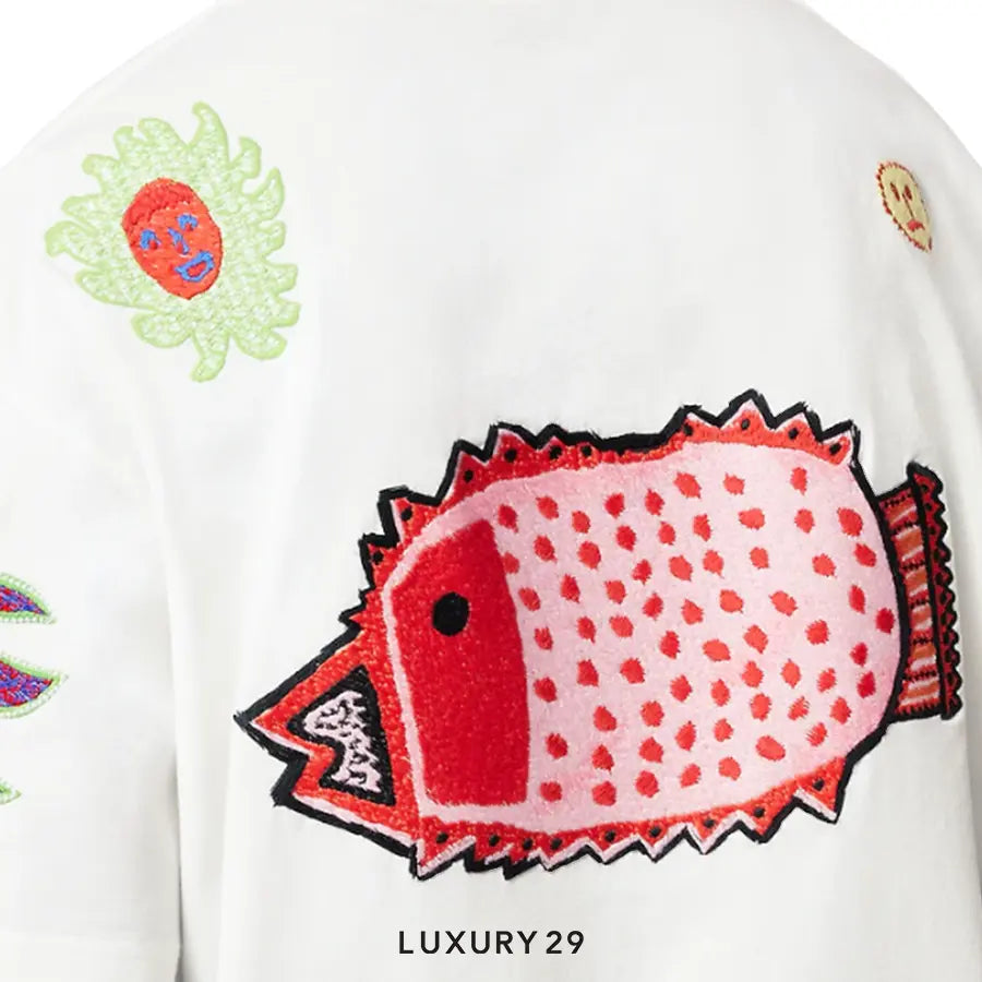 Louis Vuitton LV x YK Embroidered Faces T-Shirt LOUIS VUITTON