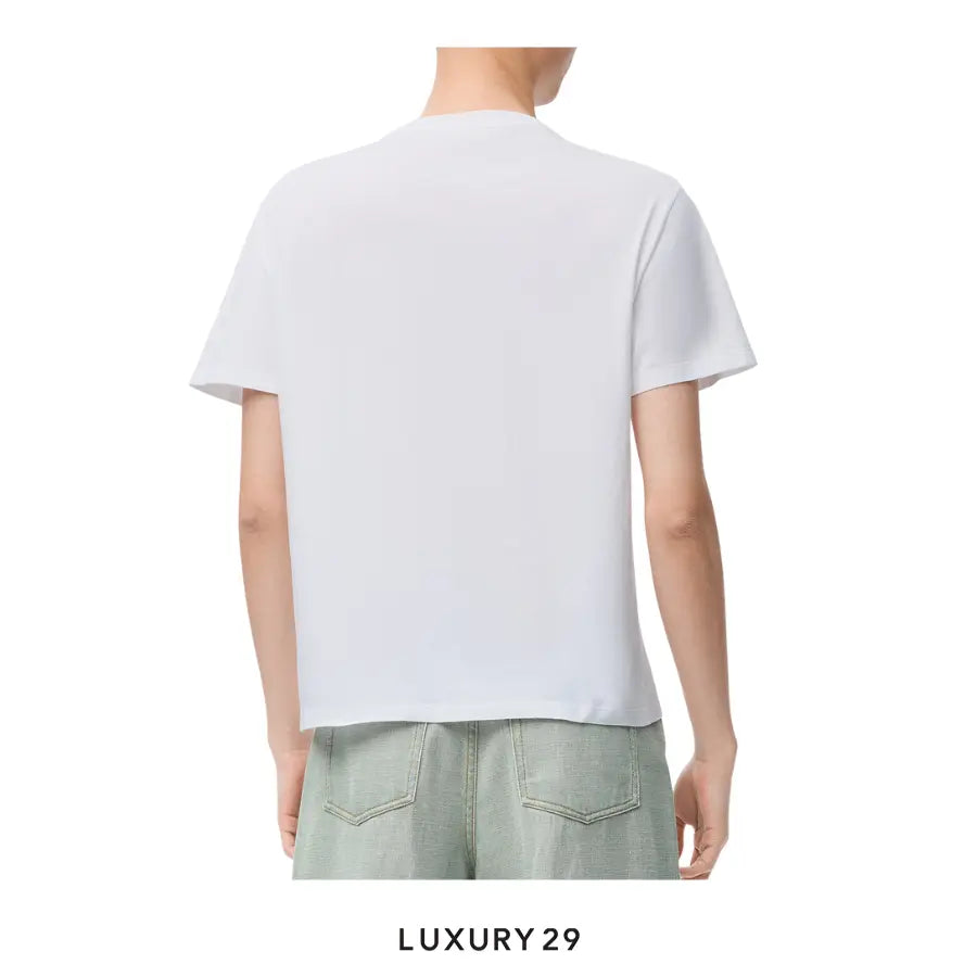 Loewe Relaxed fit T-shirt in cotton White LOEWE Luxury29