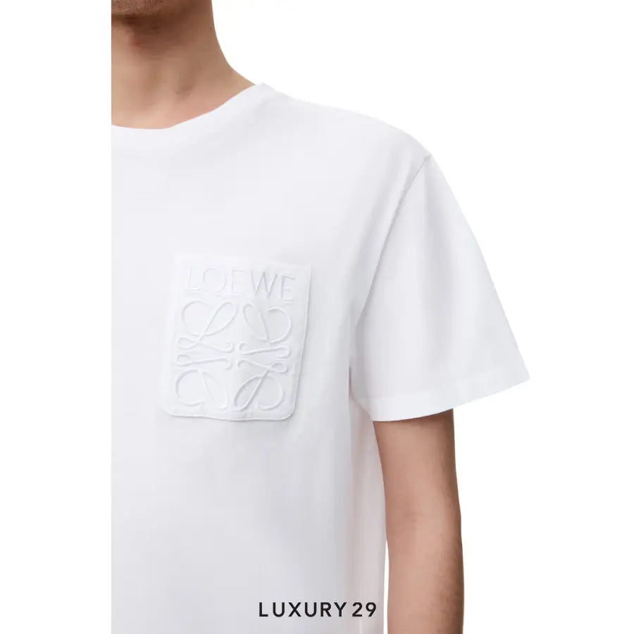 Loewe Relaxed fit T-shirt in cotton White LOEWE Luxury29