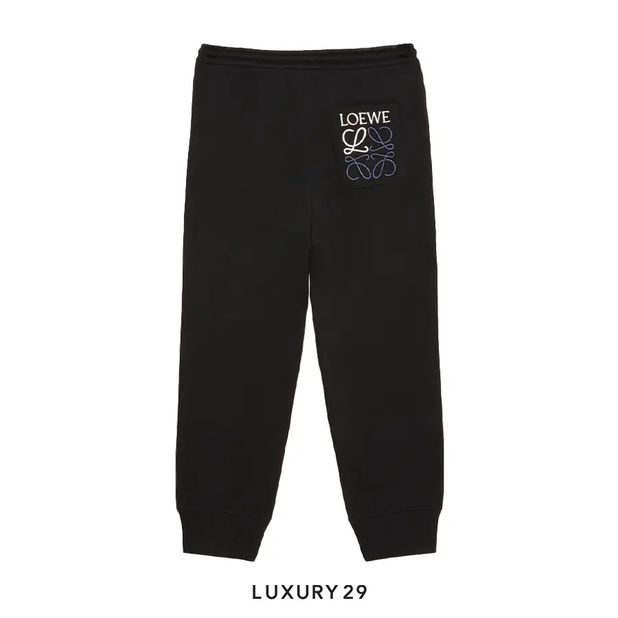 Loewe Anagram Sweat Pant Black