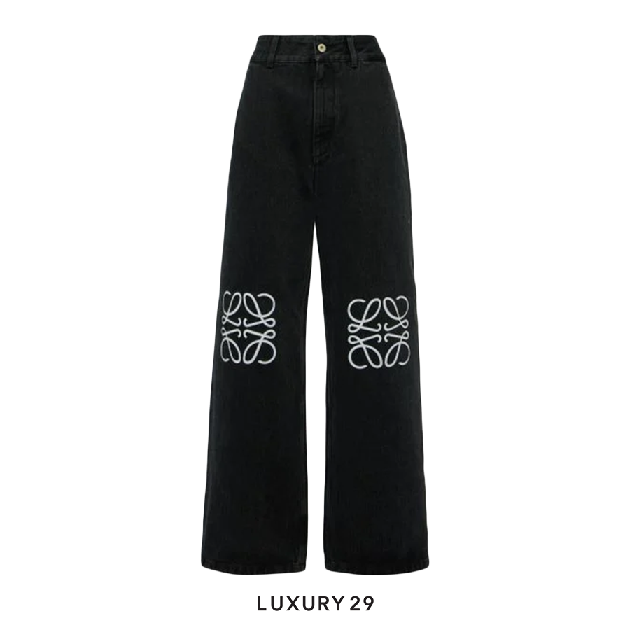 Loewe Anagram Baggy Jeans Black LOEWE