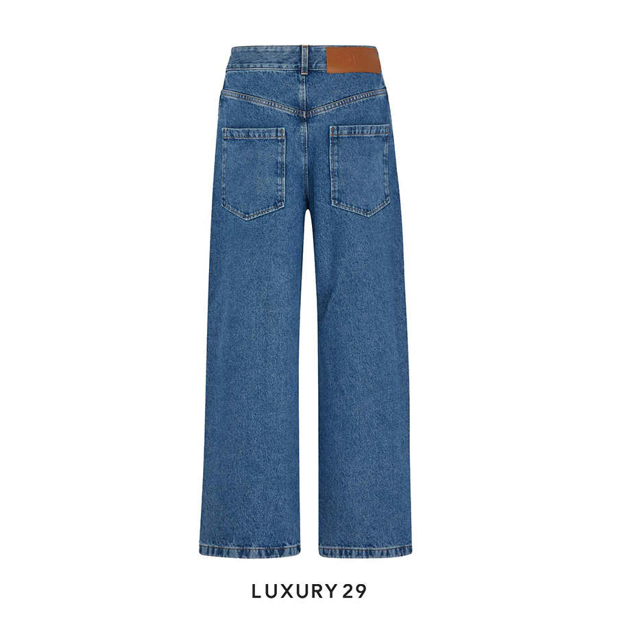 LOEWE Anagram baggy jeans in denim LOEWE