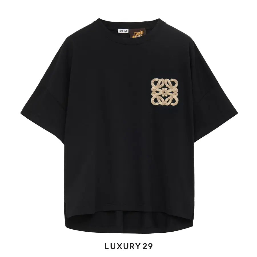 Loewe Boxy fit t-shirt in cotton Black