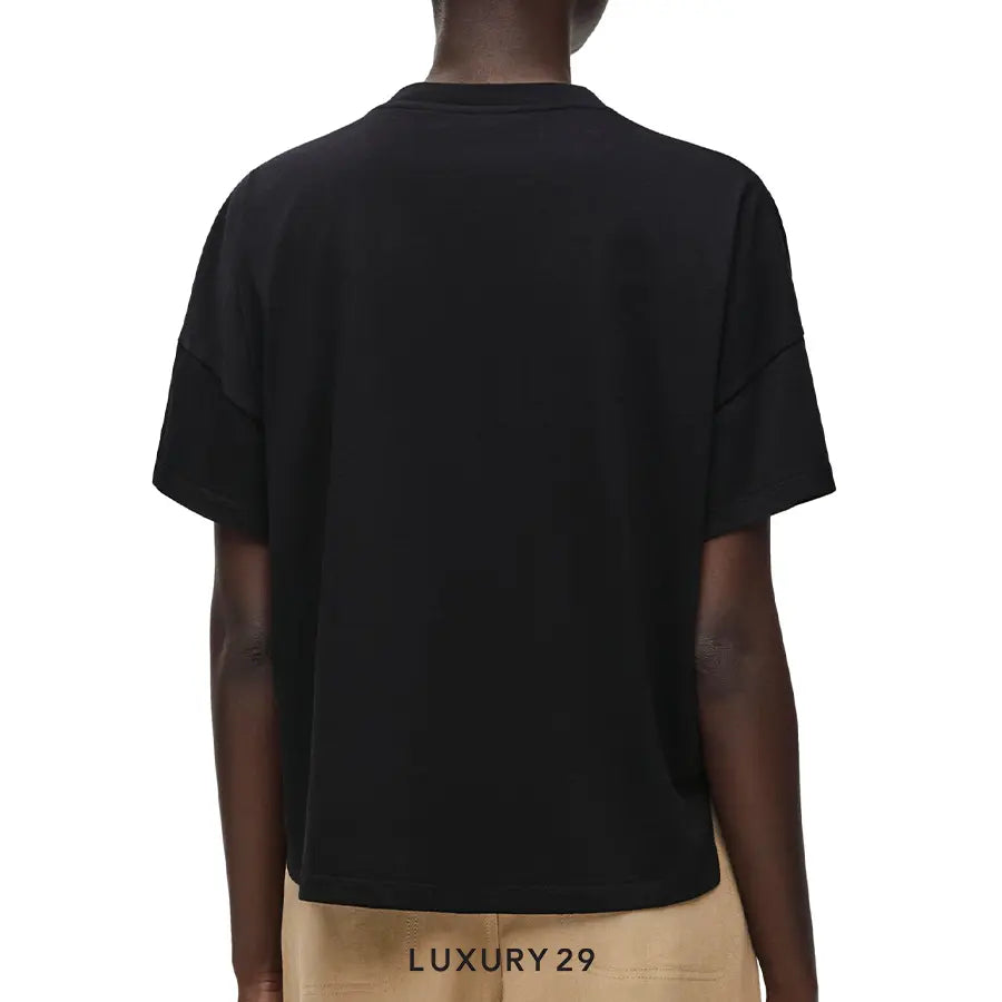 Loewe Boxy fit t-shirt in cotton Black LOEWE