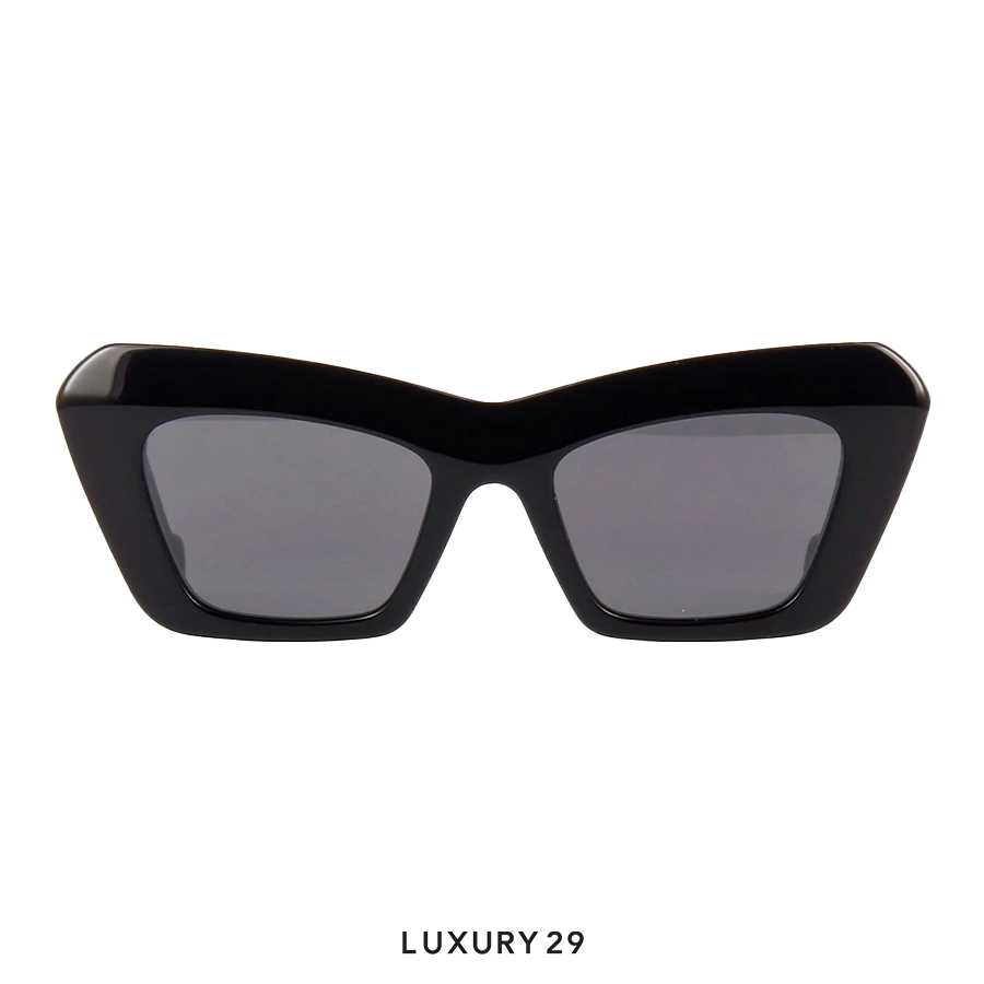 Loewe Cateye Sunglasses in Acetate Black LOEWE