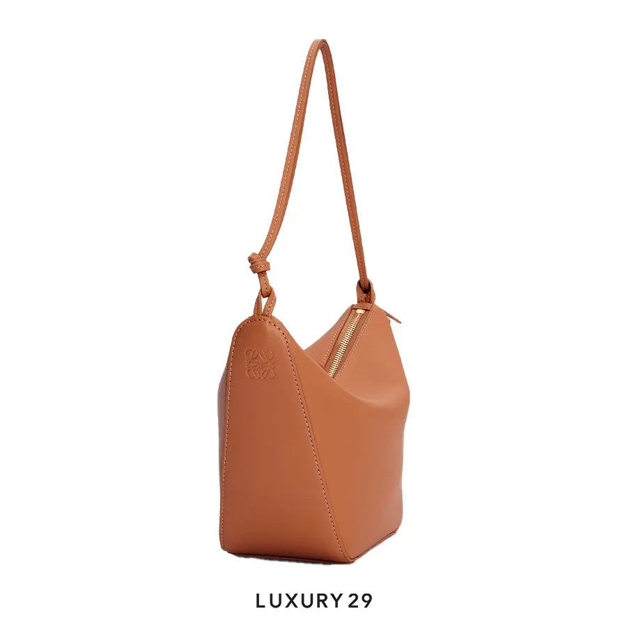 Loewe Mini Hammock Hobo Bag in Classic Calfskin Tan LOEWE