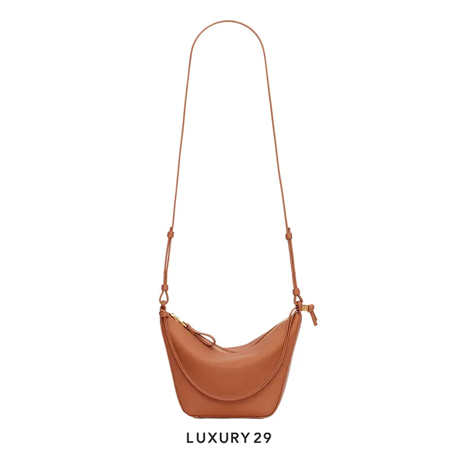 Loewe Mini Hammock Hobo Bag in Classic Calfskin Tan LOEWE