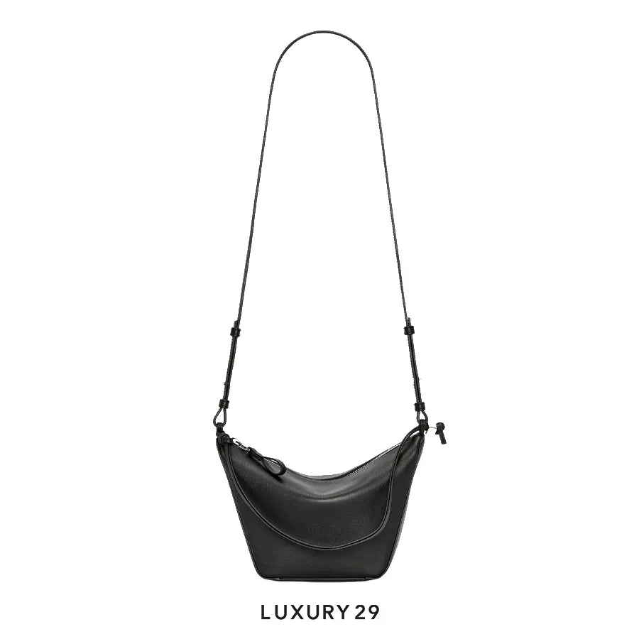 Loewe Mini Hammock Hobo Bag in Classic Calfskin Black