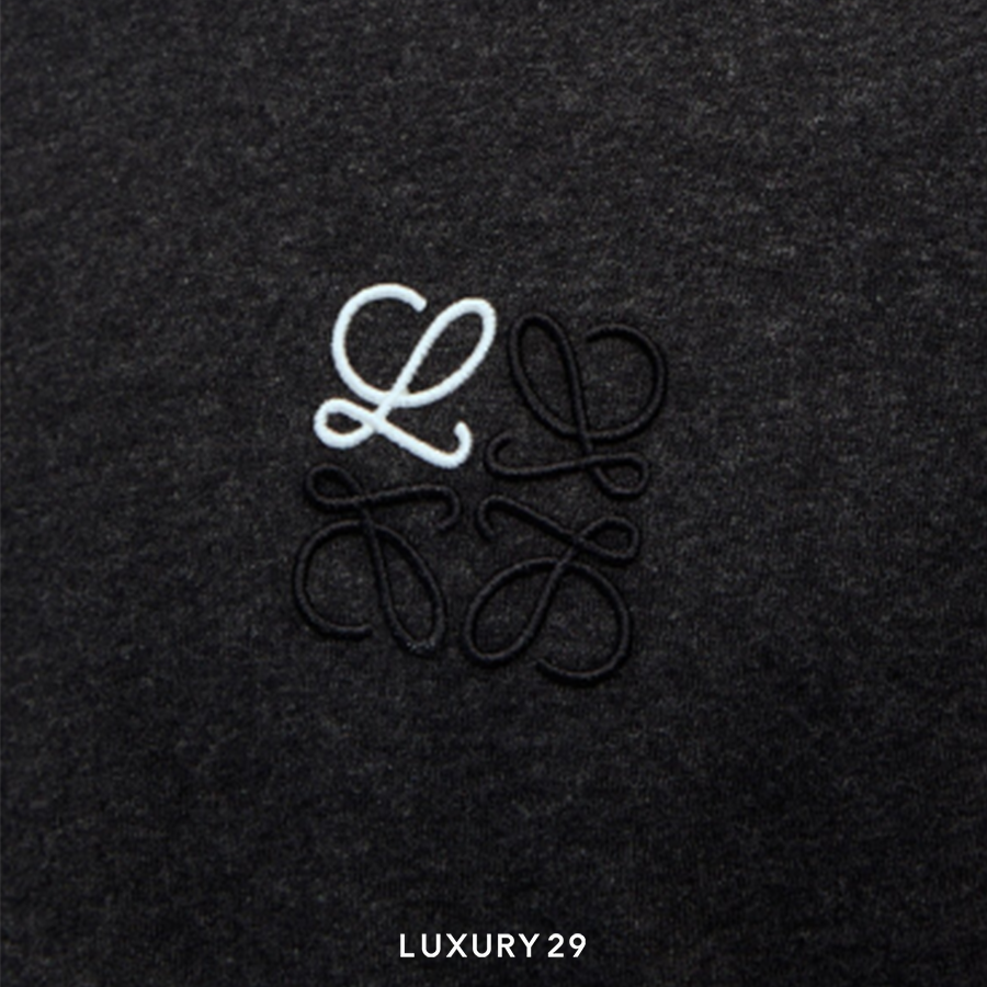 Loewe Regular fit T-shirt in cotton Anthracite LOEWE