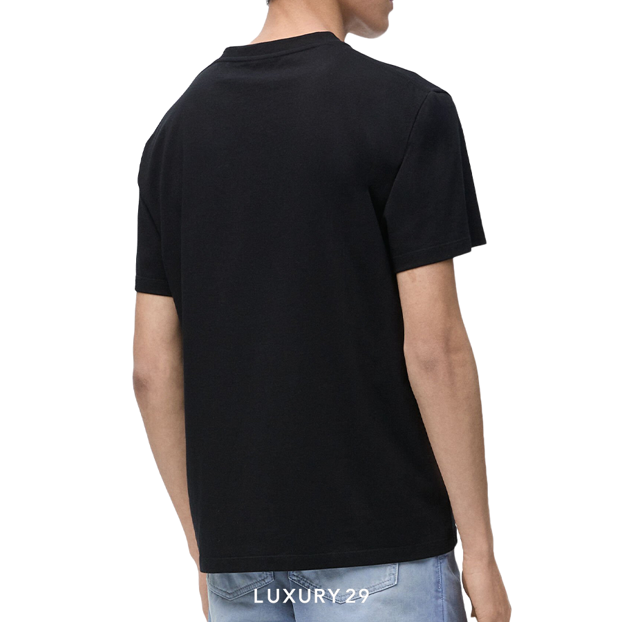 Loewe Relaxed fit T-shirt in cotton Black LOEWE Luxury29