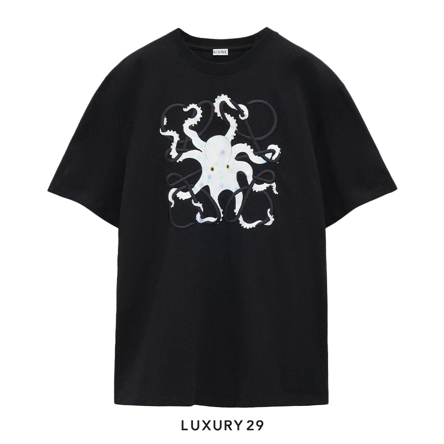 Loewe Relaxed fit T-shirt in cotton Black