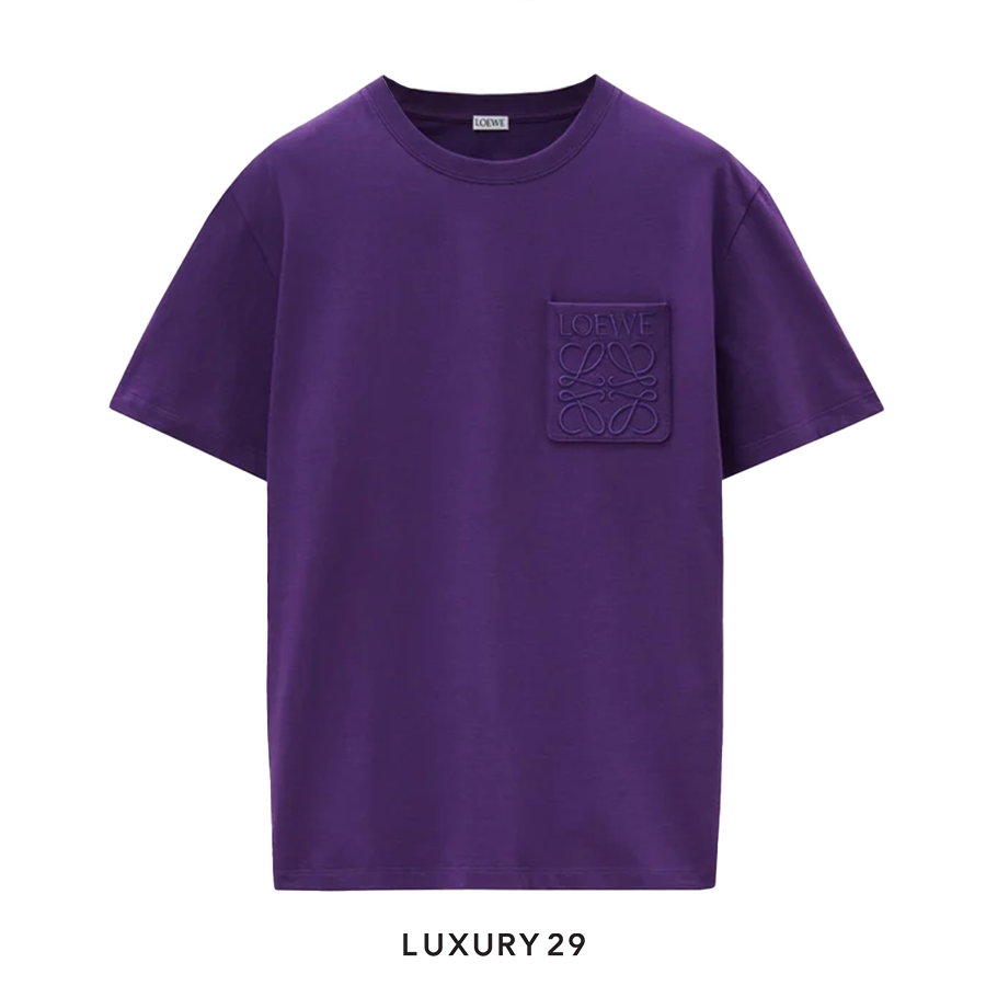 Loewe Relaxed fit T-shirt in cotton Cyclamen0311003600-H526Y22XBC-6160-12-0032Apparel & Accessories > Clothing > Clothing Tops > T-Shirts