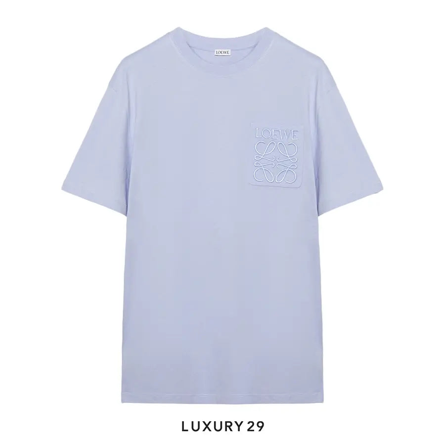 Loewe Relaxed fit T-shirt in cotton Light Blue0311003600-H526Y22XBC-5140-4015-02-0034Apparel & Accessories > Clothing > Clothing Tops > T-Shirts