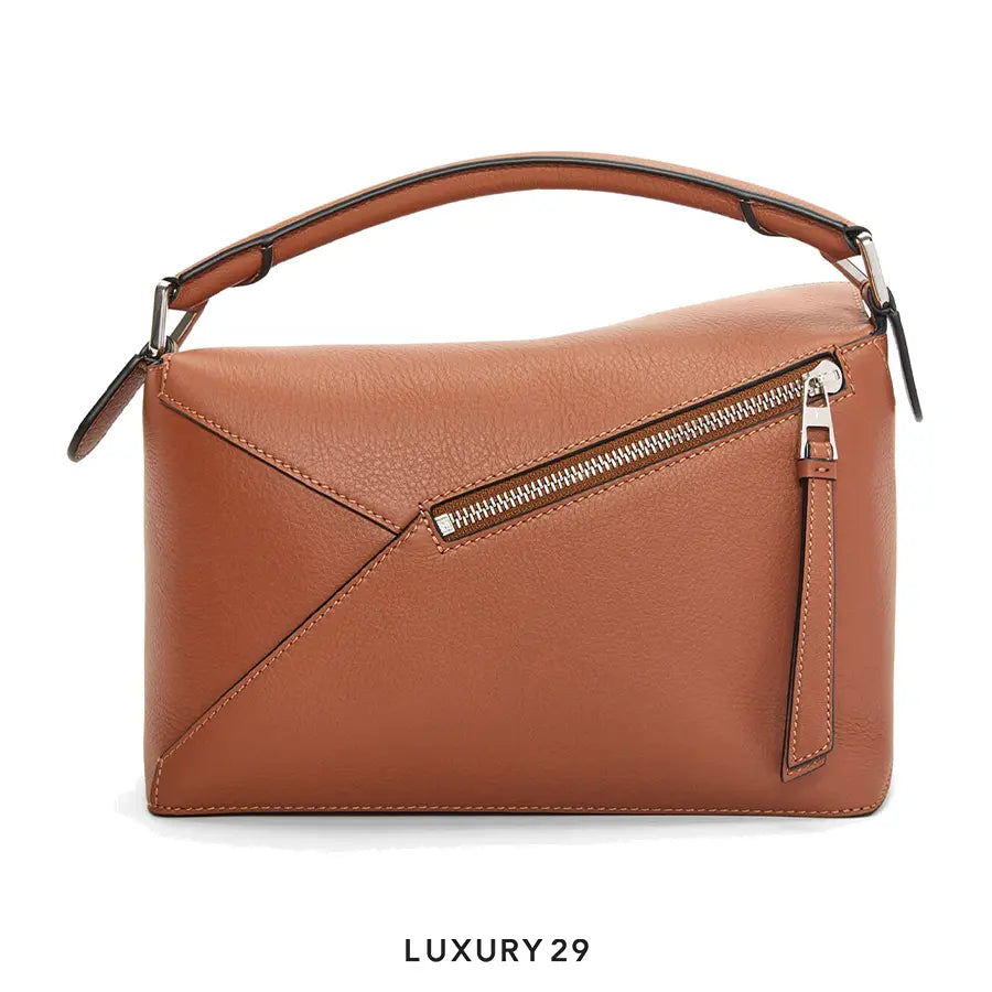 Loewe Small Puzzle Bag in Classic Calfskin Tan LOEWE