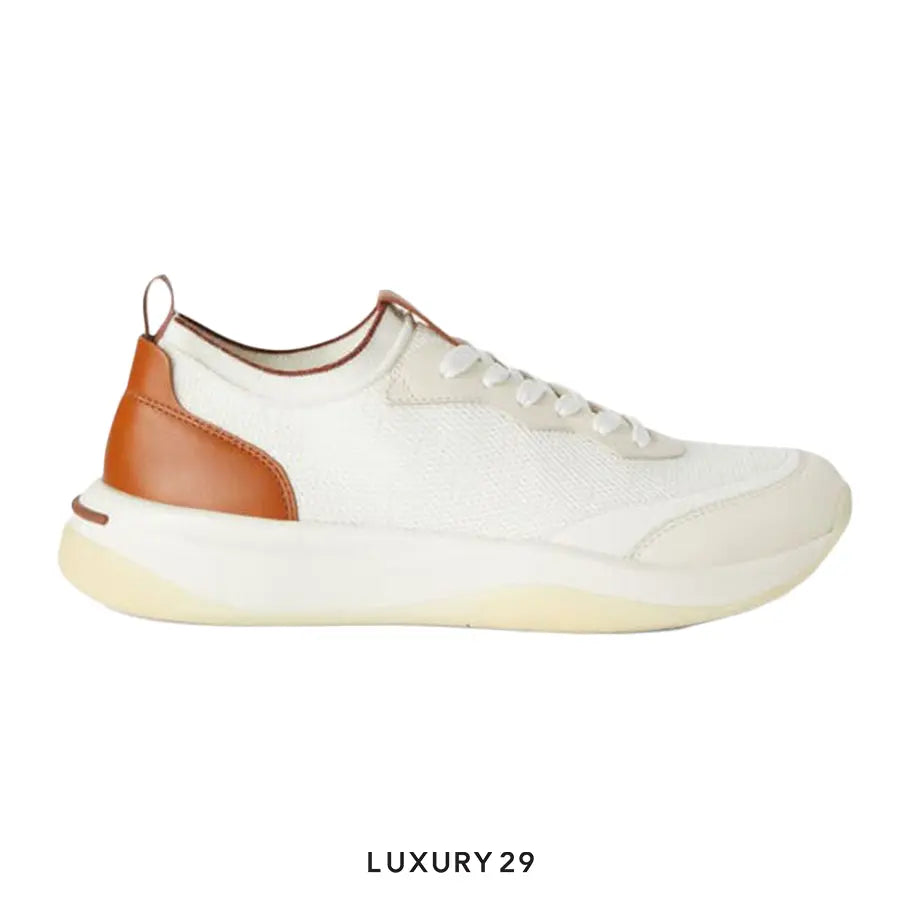 Loro Piana 410 LP Walk Wish Sneakers Virgin Wool - Storm System White(M)