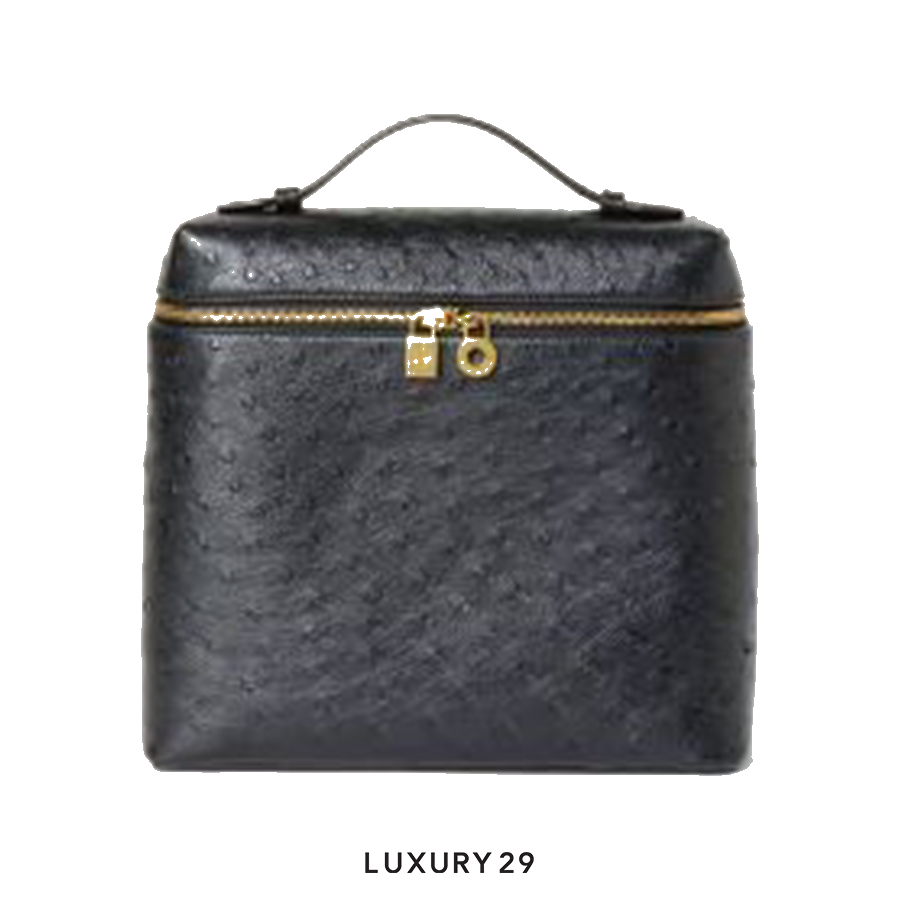 Loro Piana Extra Pocket Backpack in Ostrich Leather LORO PIANA Luxury29