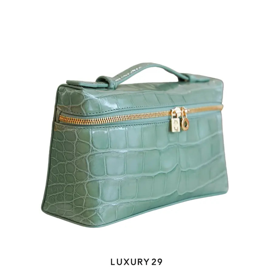 Loro Piana Extra Pocket L19 Glazed Alligator LORO PIANA