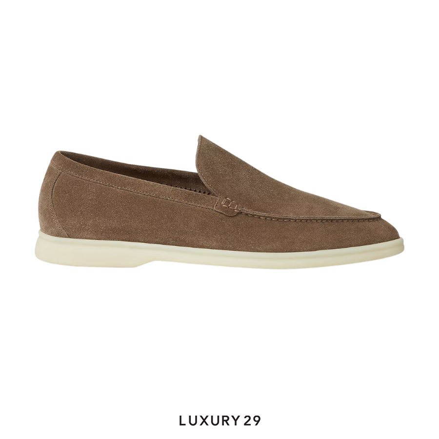 Loro Piana Summer Walk Loafer Suede Canteen LORO PIANA