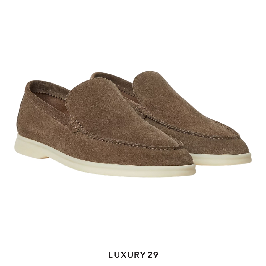 Loro Piana Summer Walk Loafer Suede Canteen LORO PIANA