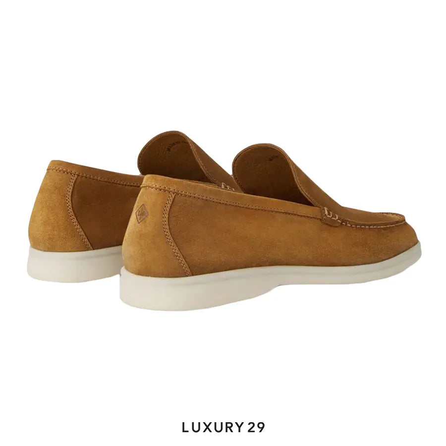 Loro Piana Summer Walk Loafer Suede Tan LORO PIANA