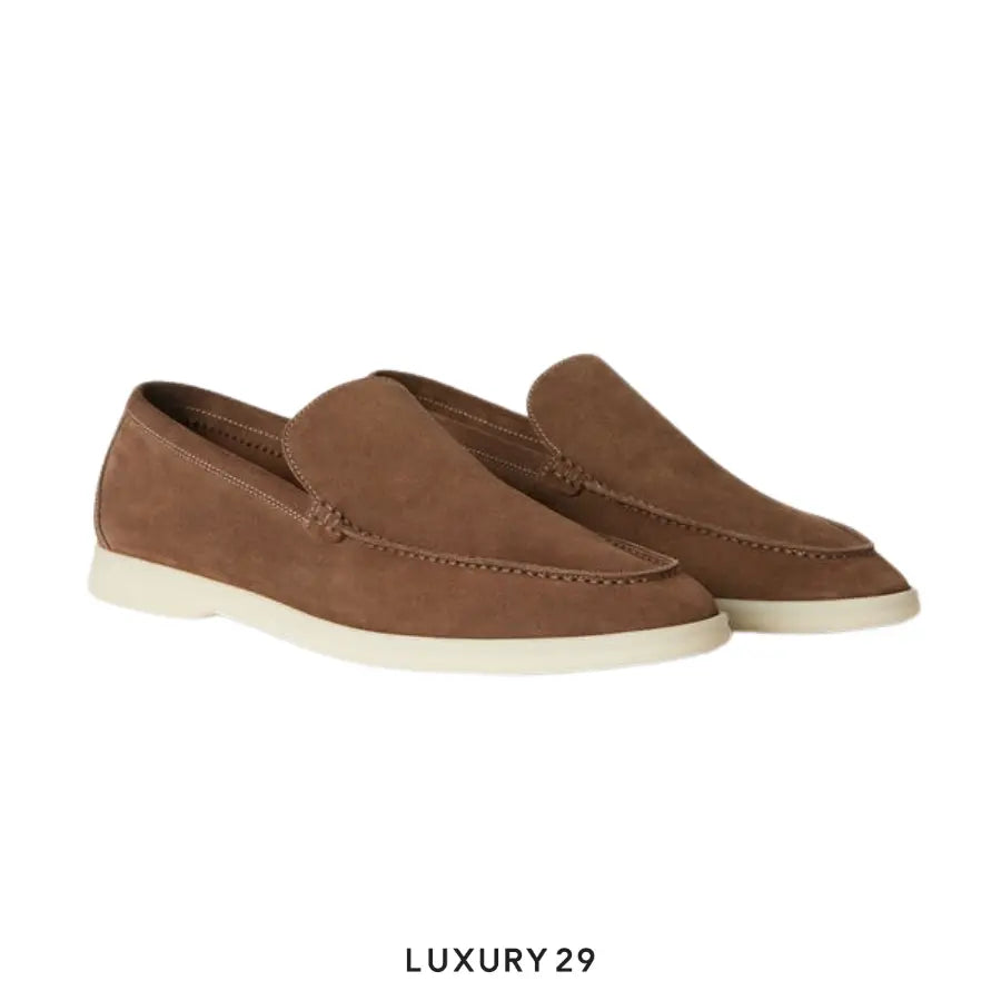 Loro Piana Summer Walk Loafers Suede Reikan LORO PIANA