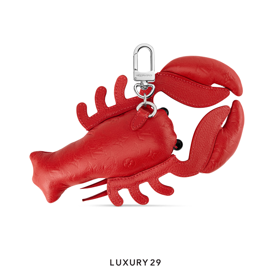 Louis Vuitton LV Lobster Bag Charm Red LOUIS VUITTON Luxury29