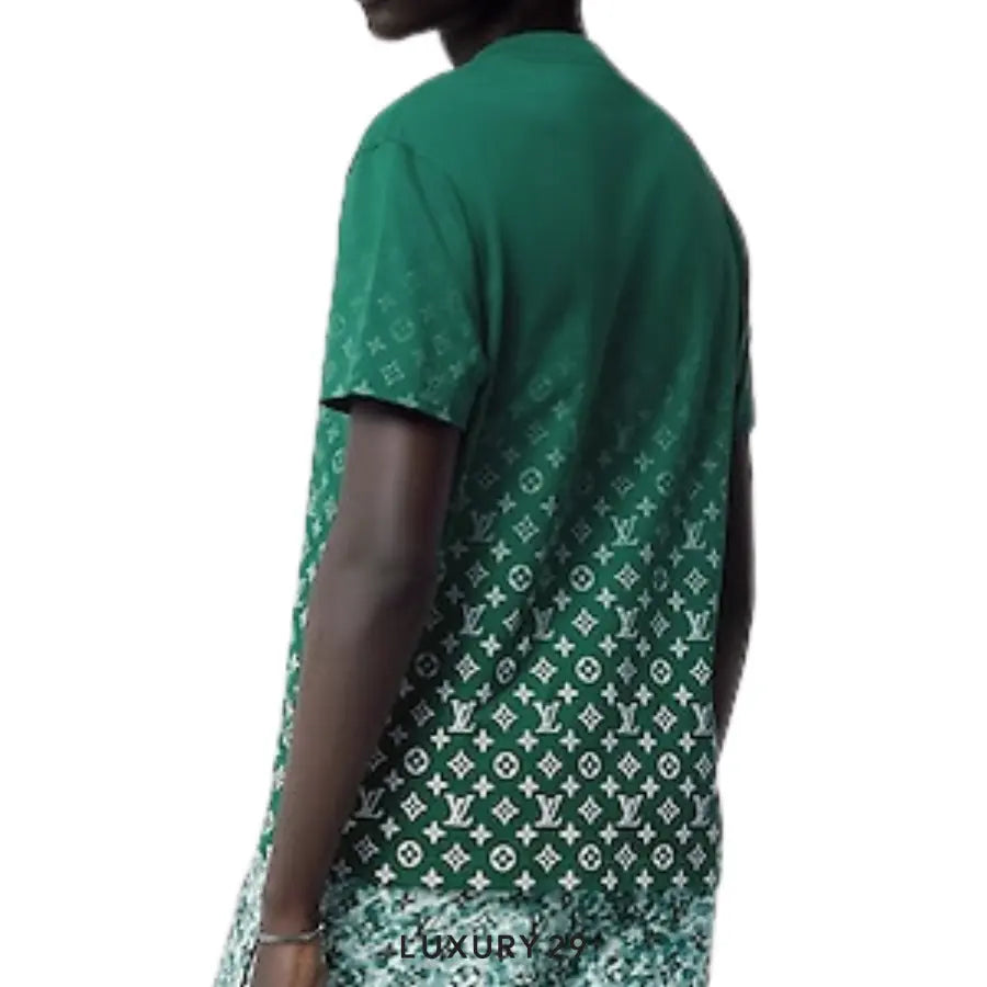 Louis Vuitton LV Monogram Gradient Cotton T-Shirt Vert LOUIS VUITTON Luxury29
