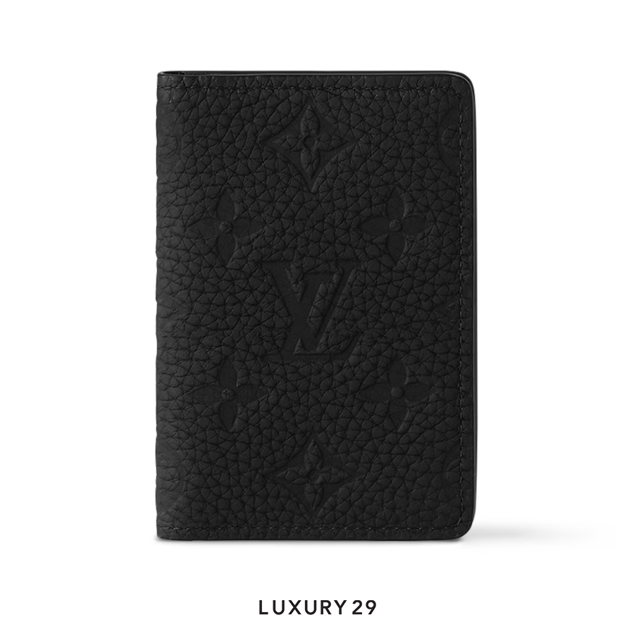 Louis Vuitton LV Pocket Organizer Wallet Black LOUIS VUITTON
