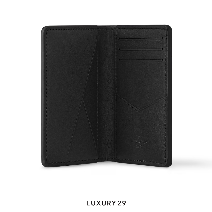 Louis Vuitton LV Pocket Organizer Wallet Black LOUIS VUITTON