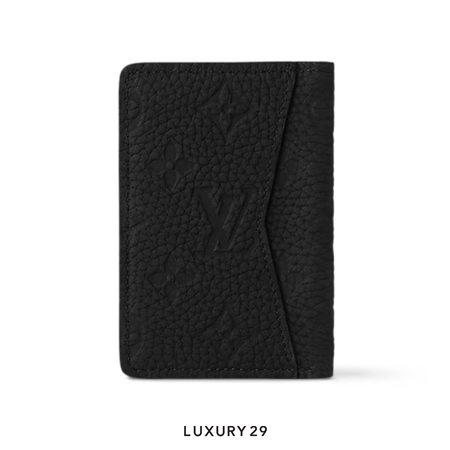 Louis Vuitton LV Pocket Organizer Wallet Black LOUIS VUITTON