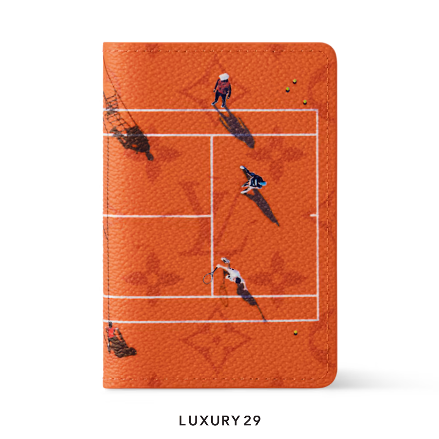 Louis Vuitton LV Pocket Organizer Wallet Brown Tennis Clay Colored Monogram Canvas LOUIS VUITTON Luxury29