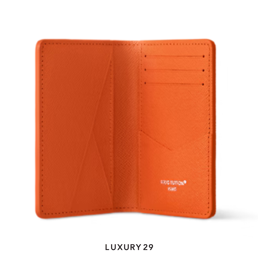 Louis Vuitton LV Pocket Organizer Wallet Brown Tennis Clay Colored Monogram Canvas LOUIS VUITTON Luxury29