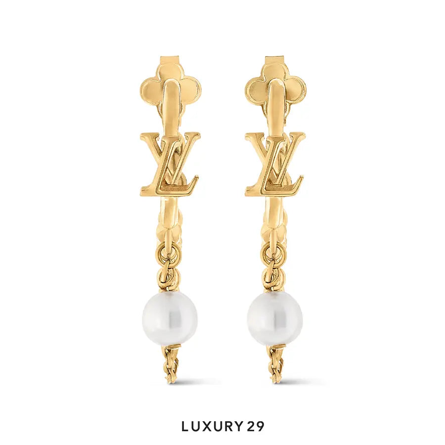 Louis Vuitton LV Blooming Pearls Earrings