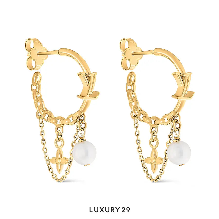 Louis Vuitton LV Blooming Pearls Earrings LOUIS VUITTON